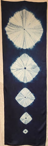 Indigo Silk Scarf 16